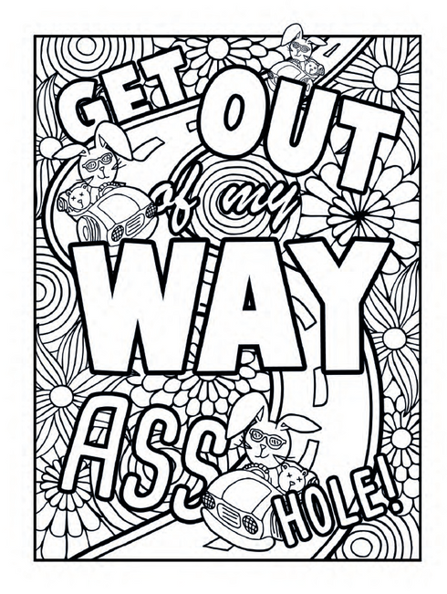 Road Rage Coloring Book