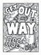 Road Rage Coloring Book