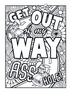 Road Rage Coloring Book