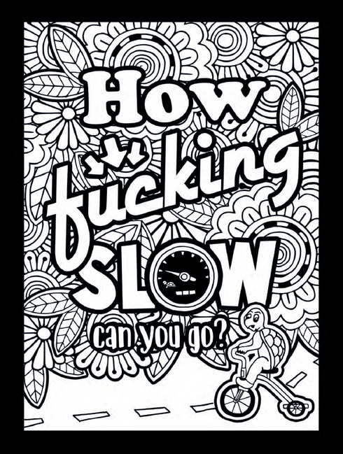Road Rage Coloring Book