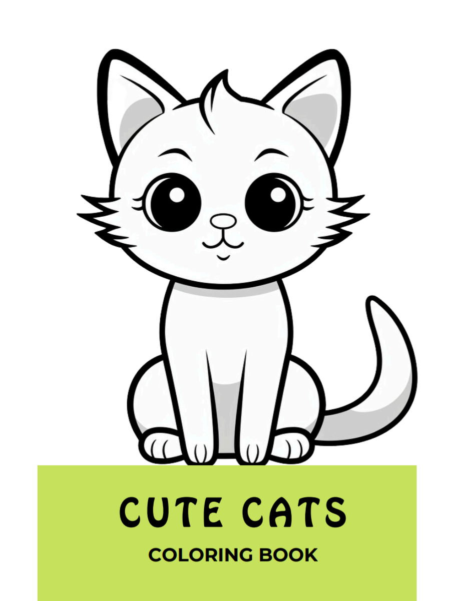 Cute Cats 20 pages