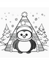Cute Christmas coloring book 20 pages