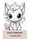 Cute Fantasy coloring book 27 pages