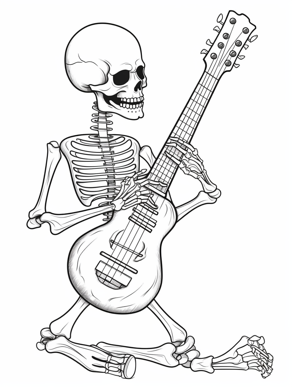 Skeletons with Instruments 18 pages