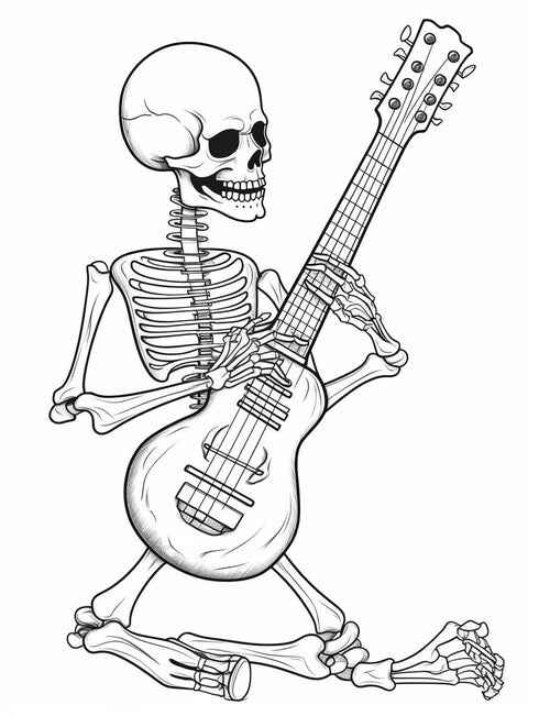 Skeletons with Instruments 18 pages