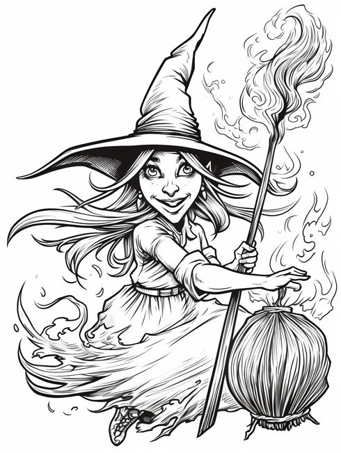 Witches Brooms 14 pages