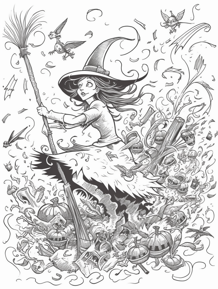 Witches Brooms 14 pages