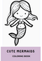 Cute Mermaids 20 pages