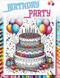 Birthday Party Coloring - 26 Pages