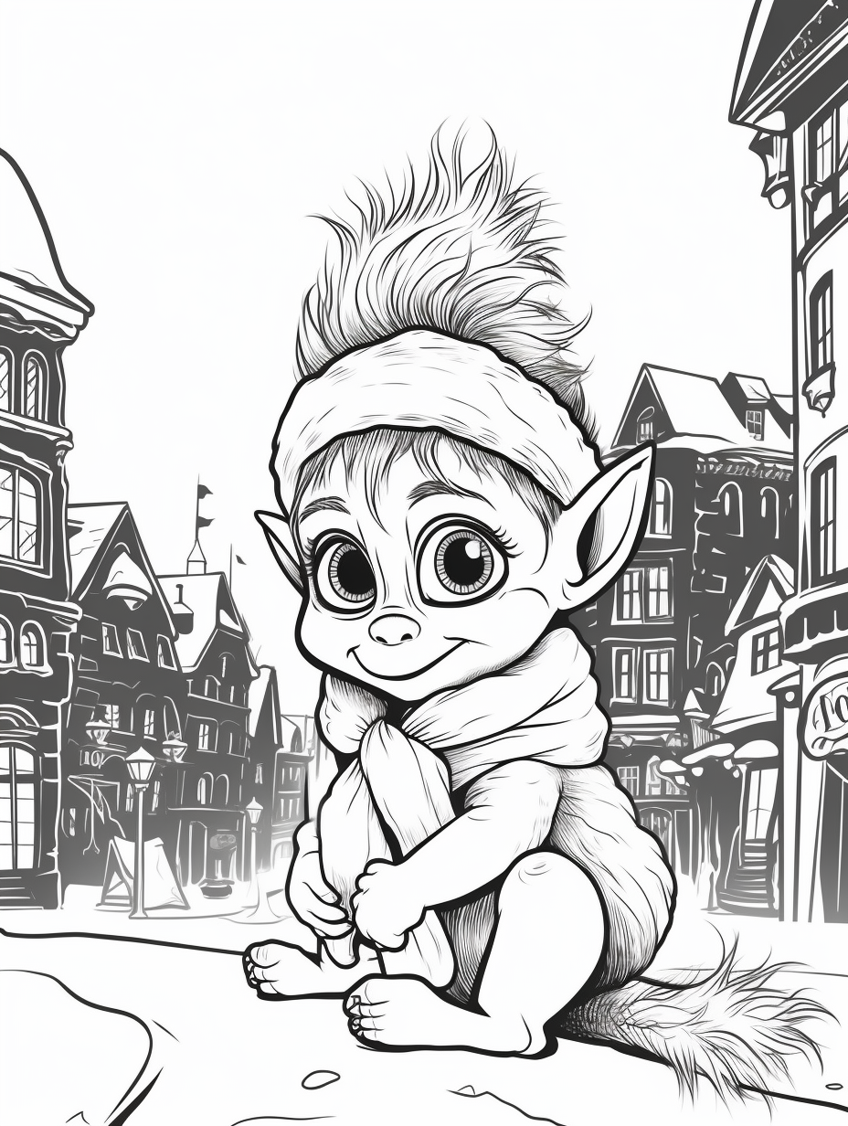 Grinch's Whimsical World 15 pages
