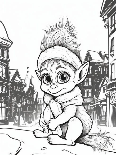 Grinch's Whimsical World 15 pages