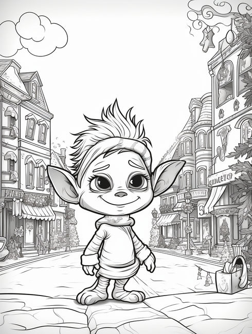 Grinch's Whimsical World 15 pages