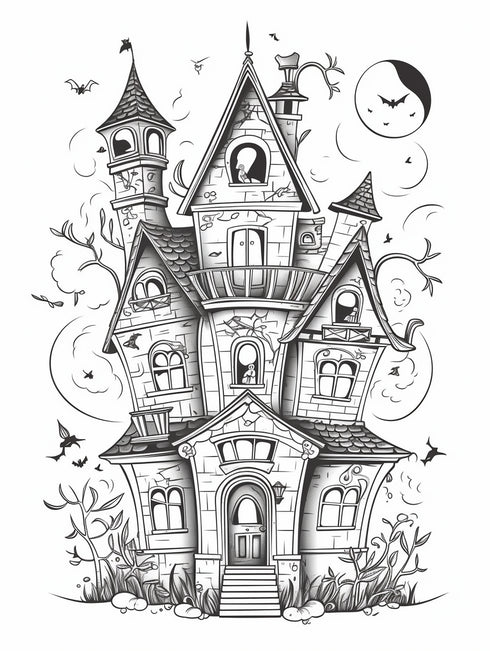 Haunted Bats 13 pages