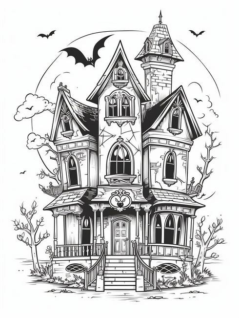Haunted Bats 13 pages