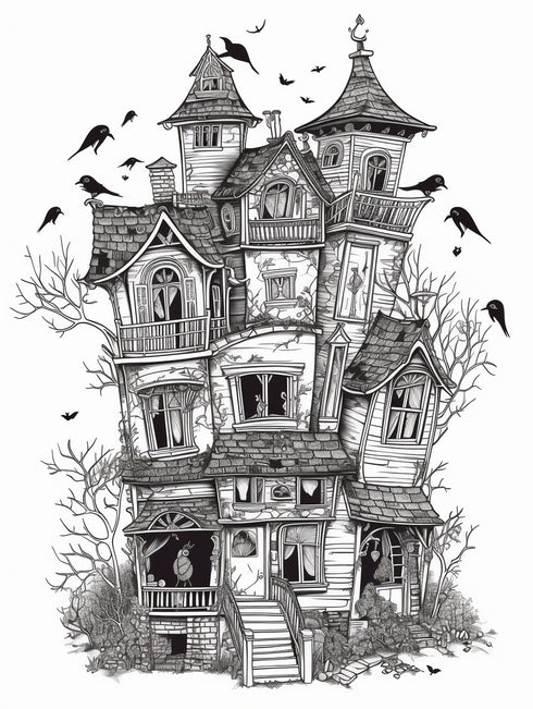 Haunted Bats 13 pages