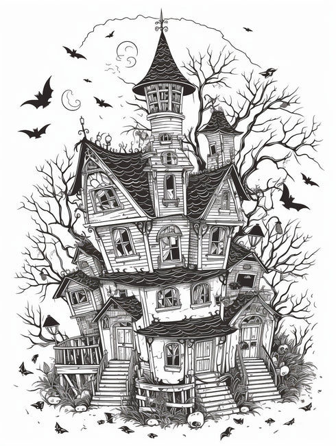 Haunted Bats 13 pages