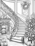 Holiday Coloring Book - 17 pages