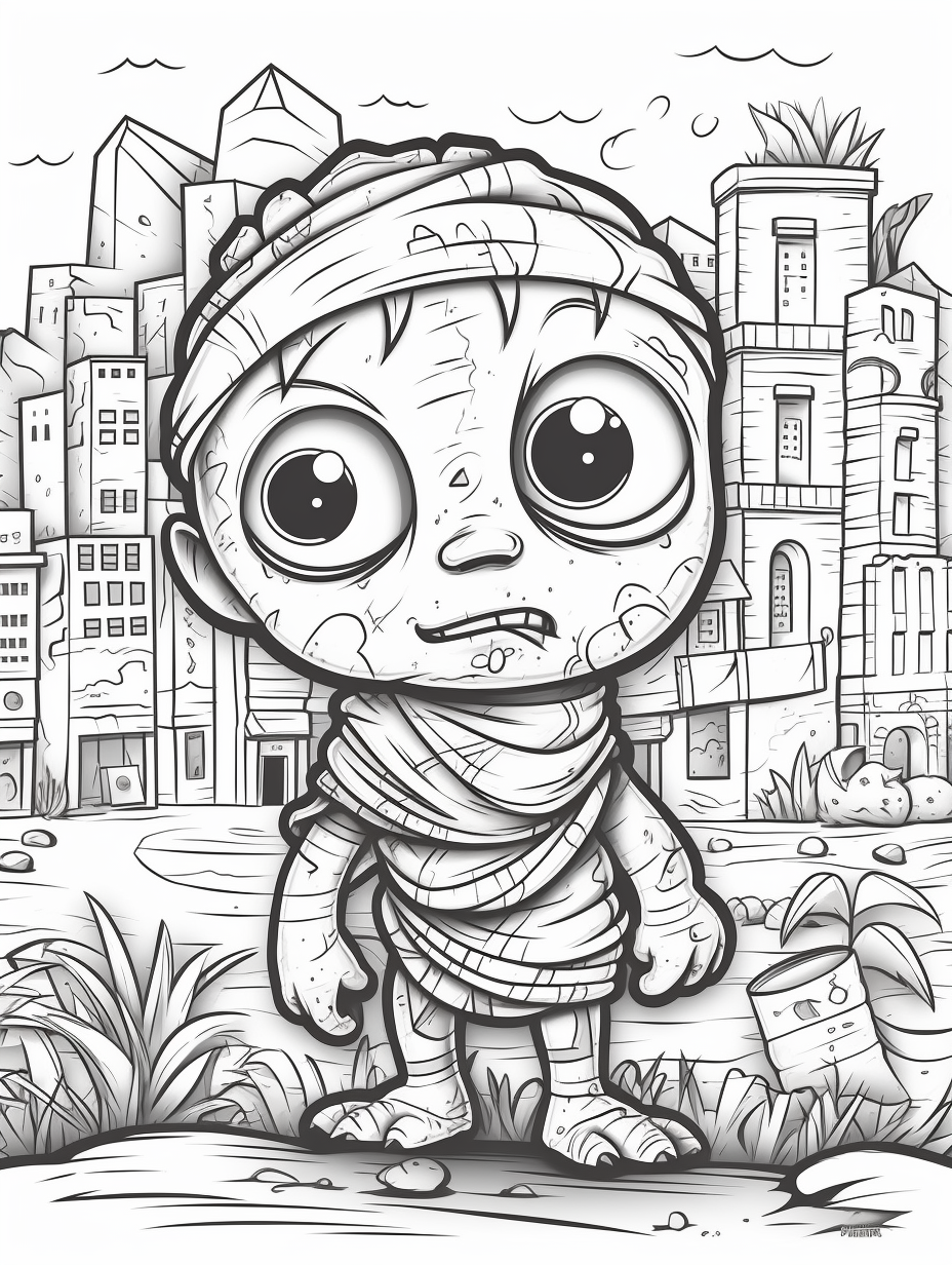Mummy Mischief 13 pages