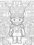 Nutcrackers Delight coloring book 10 pages