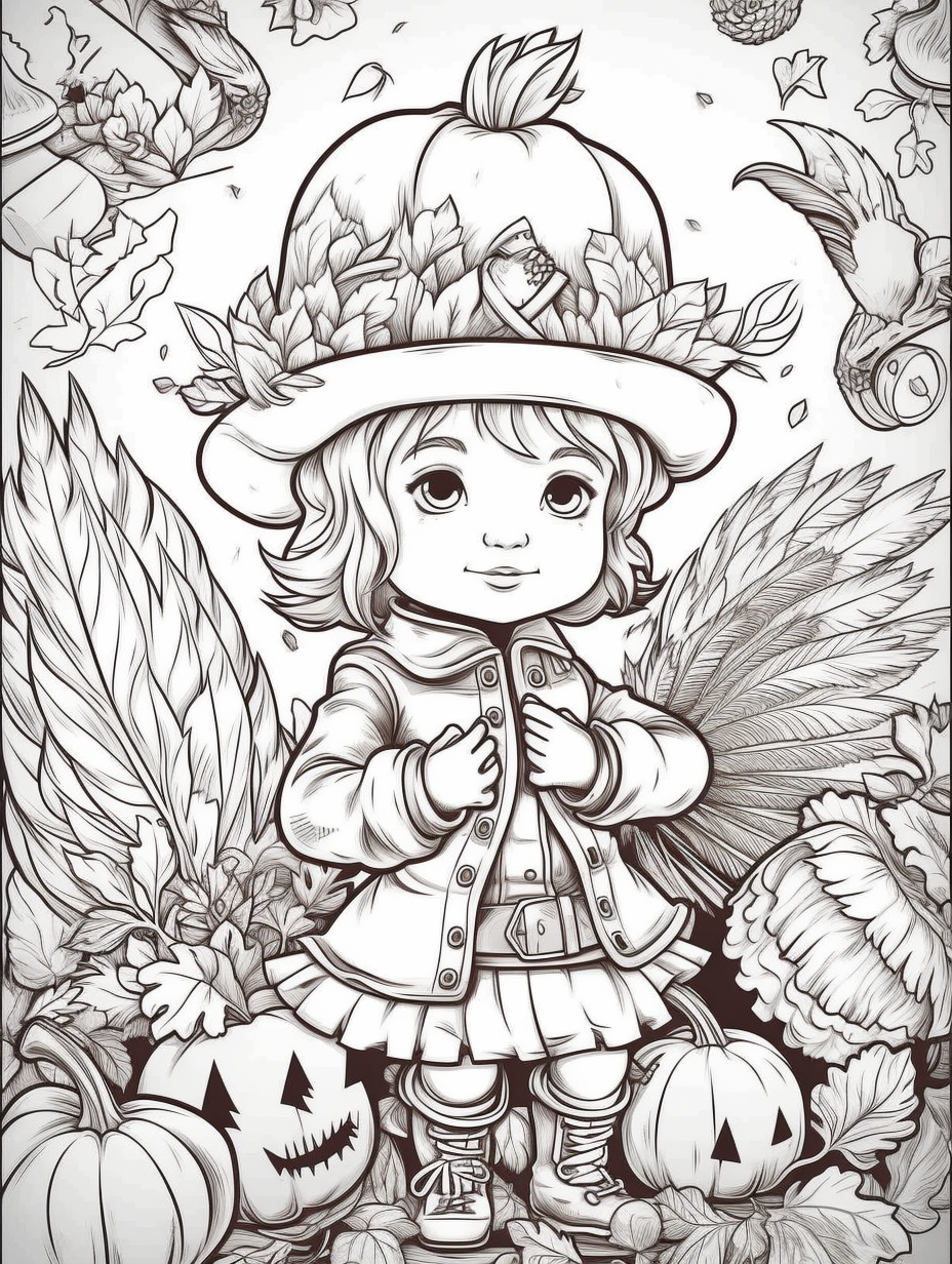 Pilgrim's Harvest Adventure 11 pages