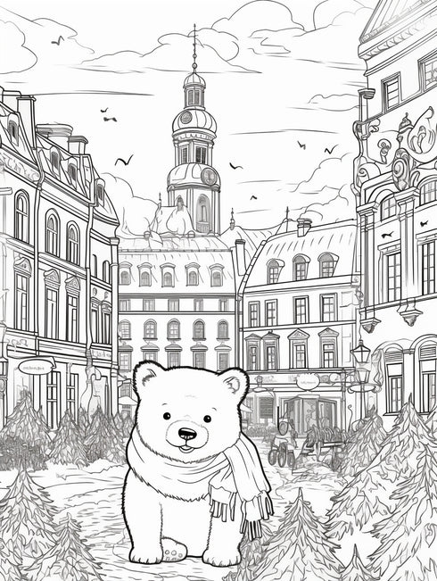 Polar Bears frosty Frolic 12 pages