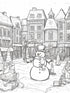 Snowman's Wintery whimsy - 20 pages