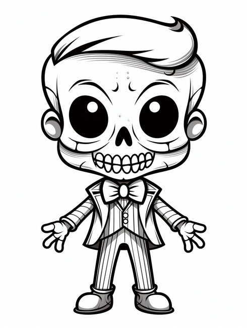 Bone-Tastic Skeliton Costumes 16 pages