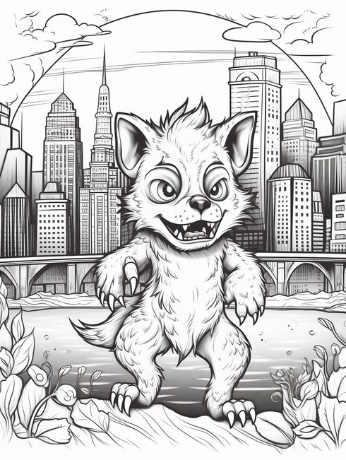 Werewolf's Lunar Lure 12 pages