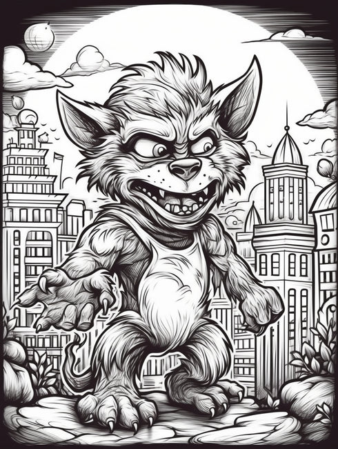 Werewolf's Lunar Lure 12 pages