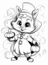 Woodland Creatures Coloring book 16 pages