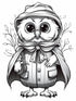 Woodland Creatures Coloring book 16 pages