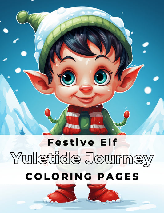 Festive Elf Yuletide Journey - 16 pages
