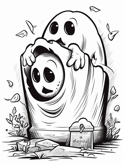 Playful Ghosts 17 pages