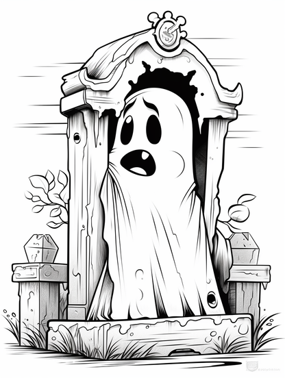Playful Ghosts 17 pages