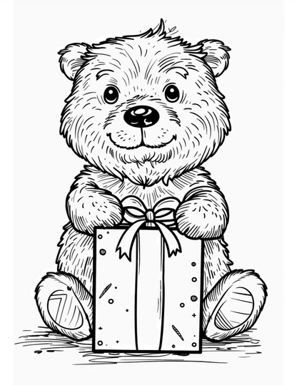 Birthday Party Coloring - 26 Pages