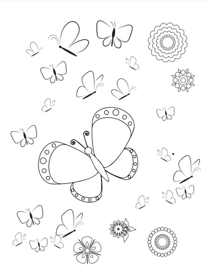 Bright Butterflies - 30 pages