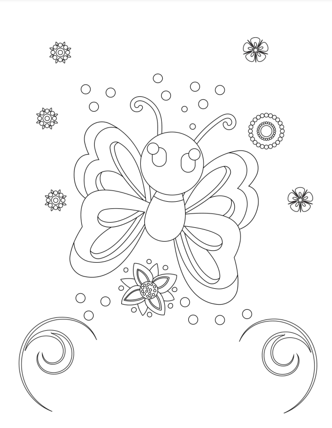 Bright Butterflies - 30 pages