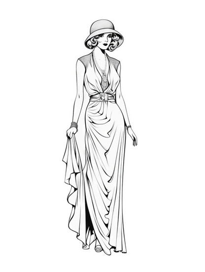 Vintage Fashionista - 31 pages