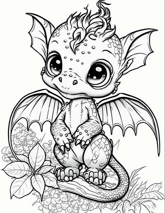 Baby Dragons Book #1 - 50 pages