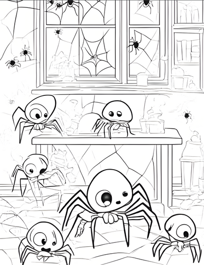 Halloween Coloring book