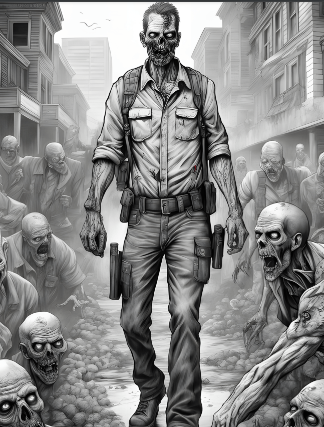 Halloween Grey Scale - 25 pages
