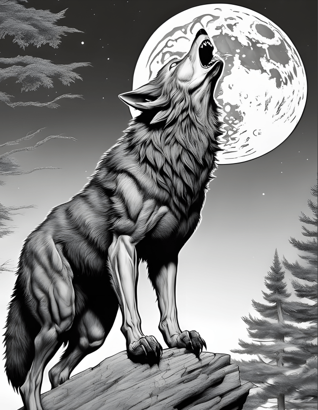 Halloween Grey Scale - 25 pages