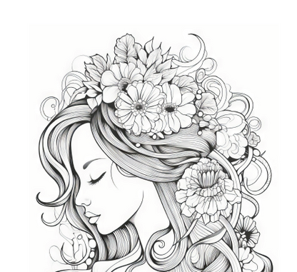 Mindfulness coloring book set 12 - 13 pages