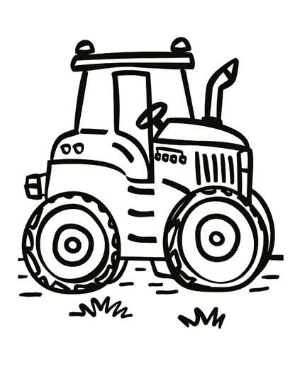 Cute farm animals 14 pages