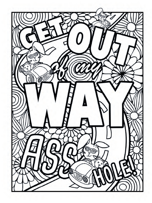 Road Rage Coloring Book