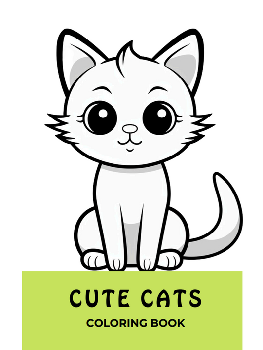 Cute Cats 20 pages