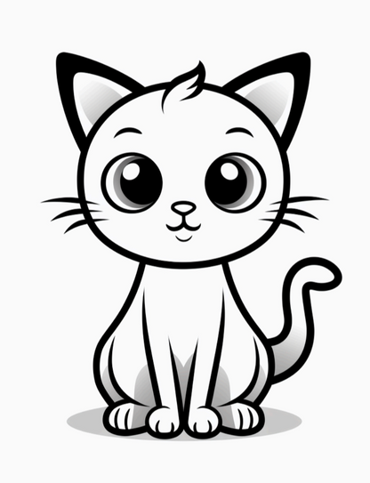 Cute Cats 20 pages