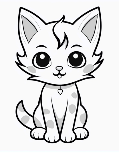 Cute Cats 20 pages