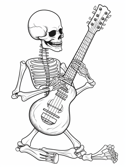 Skeletons with Instruments 18 pages
