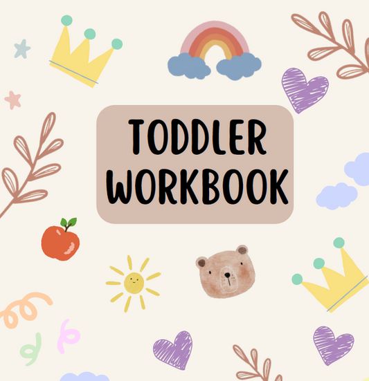 Toddler Workbook 92 pages